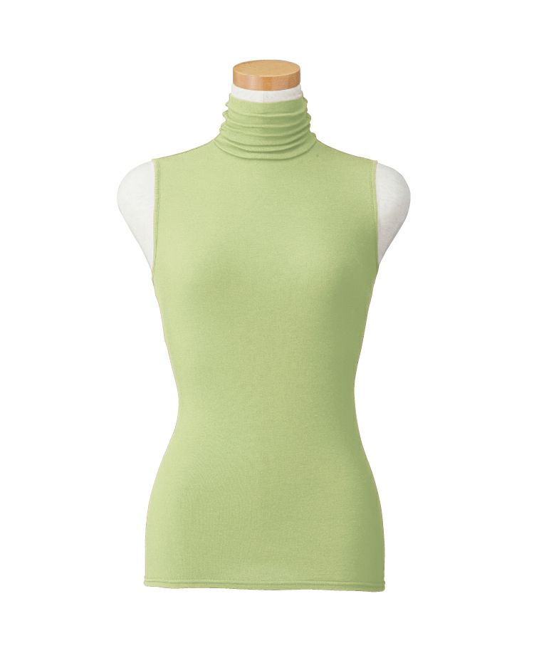 ☆天使シフォンハイネックノースリーブ☆【M/L】【 天使の綿