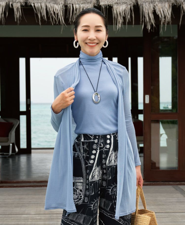 トッパーカーディガン(1重袖) | 天使の綿シフォン公式OnlineShop